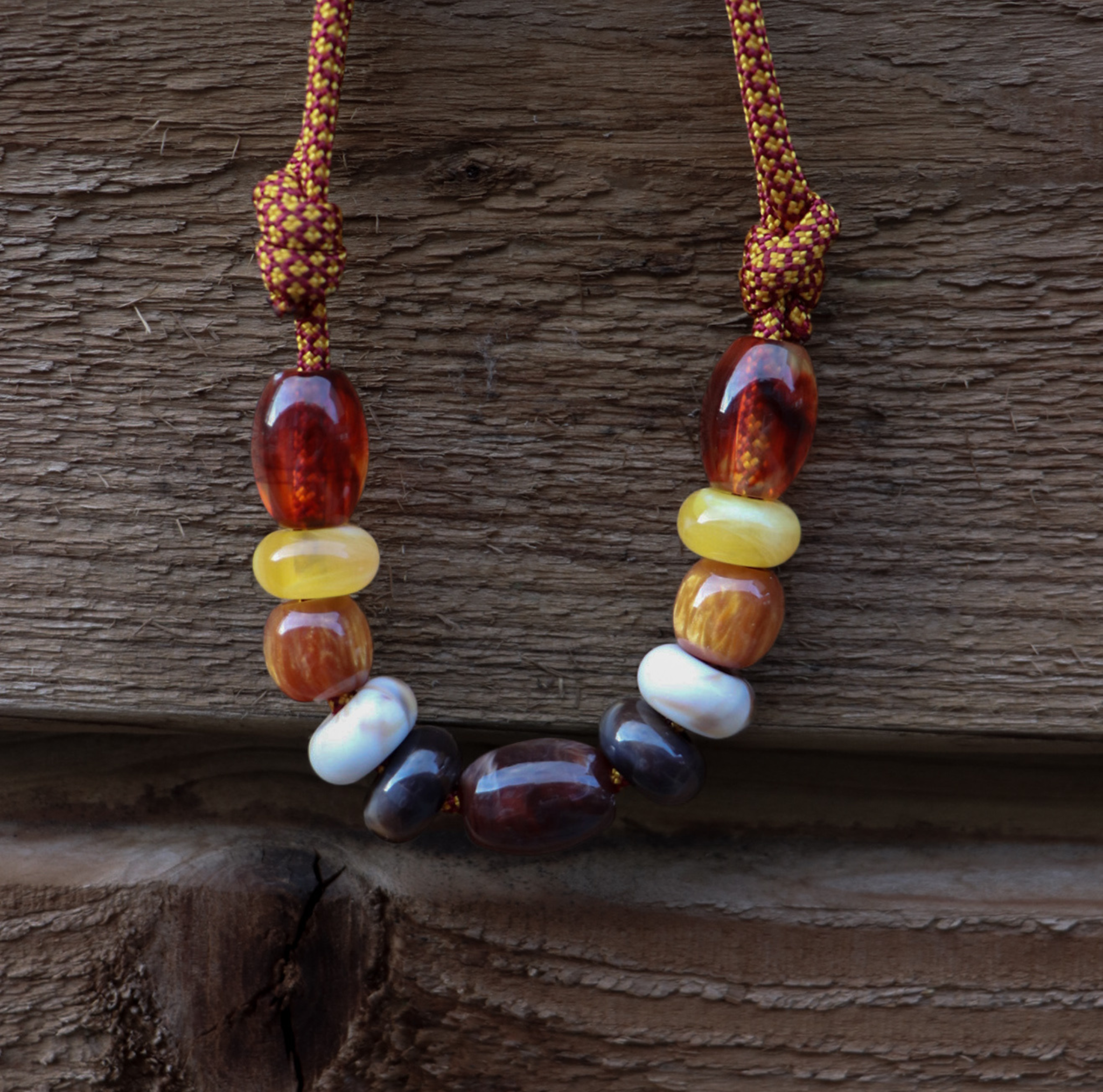 Hondenketting Retro met luxe kralen