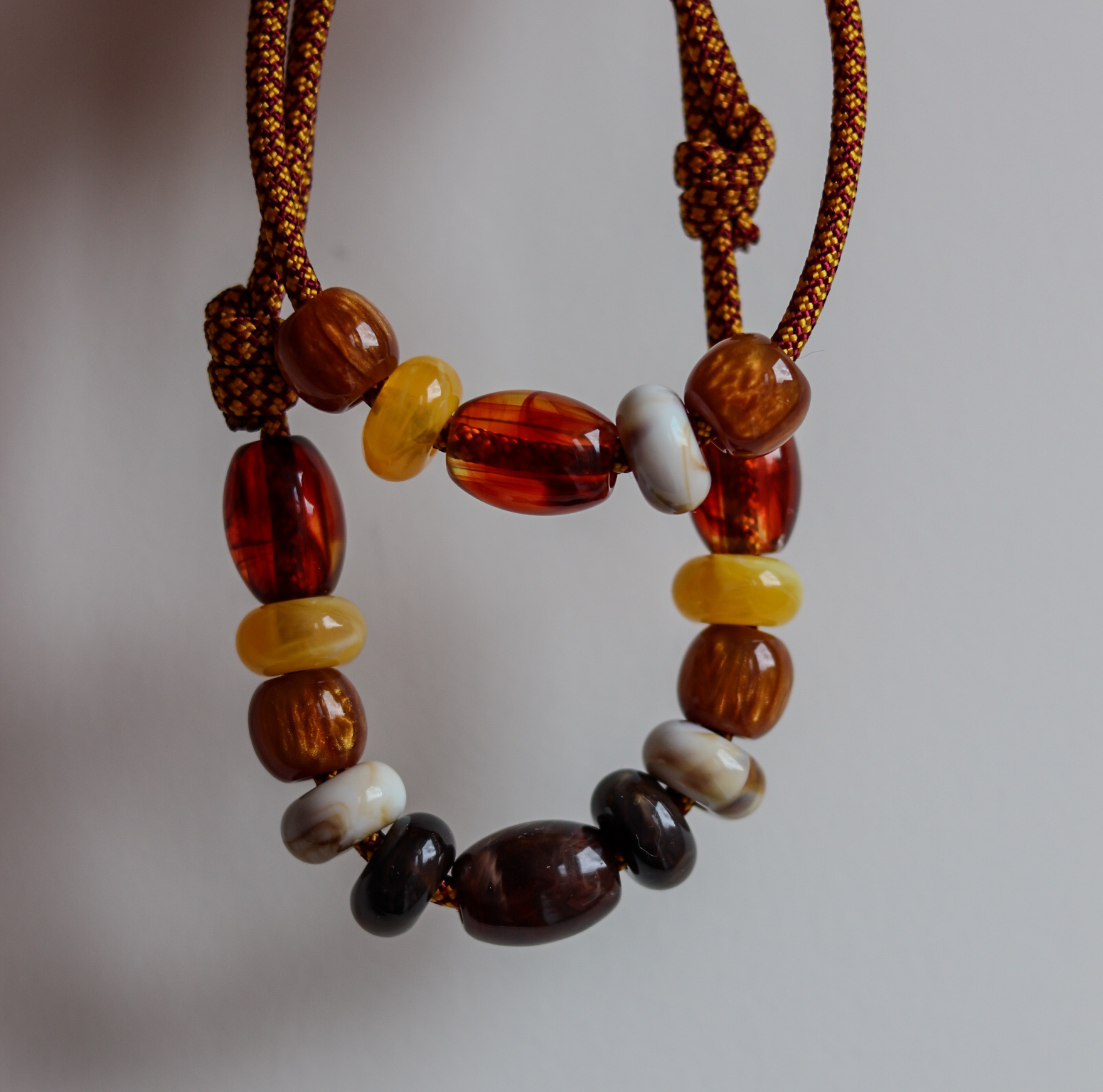 Hondenketting Retro met luxe kralen en armband