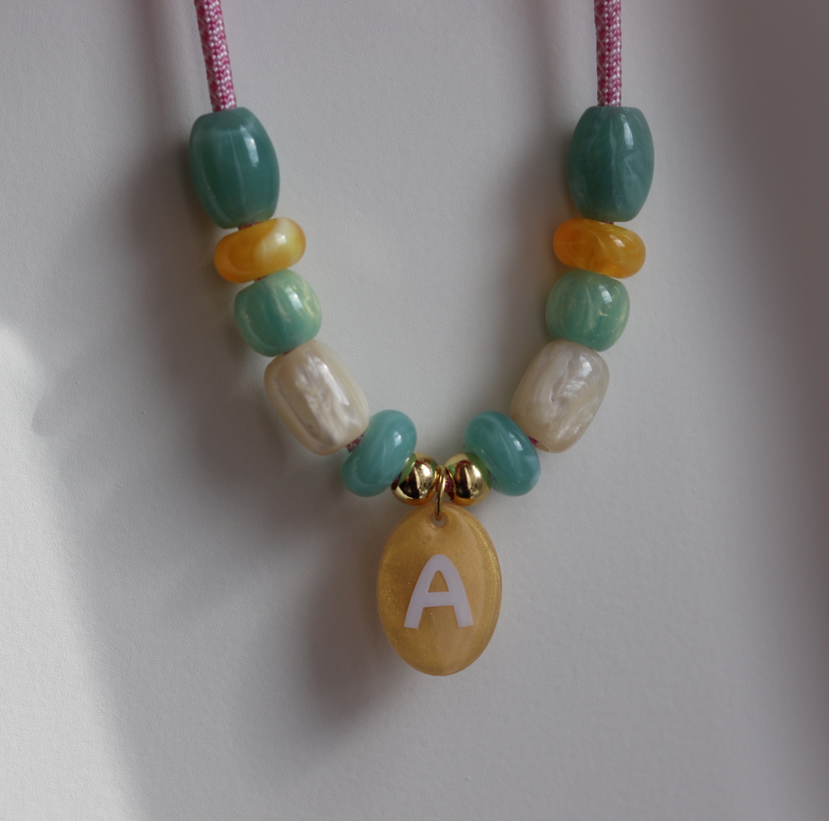 hondenketting met kralen