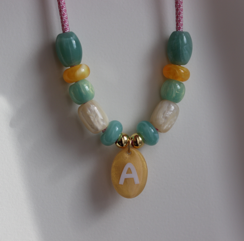 hondenketting met kralen