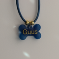  gepersonaliseerde 'Midnight' naamketting voor je hond